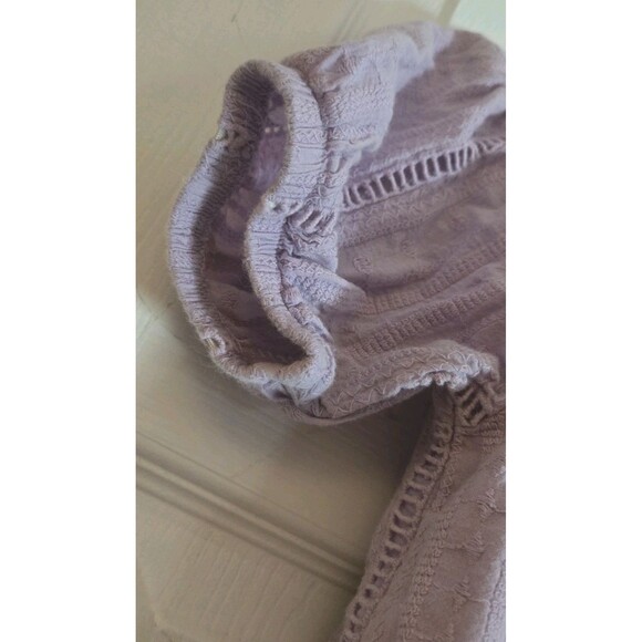 Lot Of 2 Crop Tops Lavender Neon Pink Miami Medium LA Tees Large Heart Summer - Picture 11 of 16